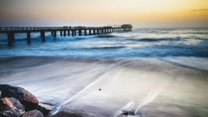 Alte Landungsbrücke - Jetty - in Swakopmund nach Sonnenuntergang im August 2016- FDN-Europa Hf - Marc HEURTAUT - Unsplash